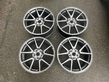 SET OF 4 Genuine Tesla Model 3 Y Aero 18” Alloy Wheels Rims 1044261-00-A [750KG]