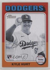 2024 Topps Heritage High Number Black & White Kyle Hurt #609 0t0b