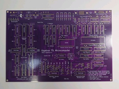 Gigatrone TTL Microcomputer PCB