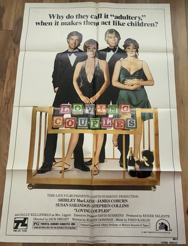Loving Couples 1980 (folded) 27x41 Movie Poster - Coburn MacLaine ...