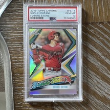 Topps Chrome 2019 Future Stars Shohei Ohtani Angels FS-1 PSA 10