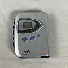 Sony Walkman WM-FX290W Digital Tuning FM/AM Stereo Cassette Weather Band TESTED