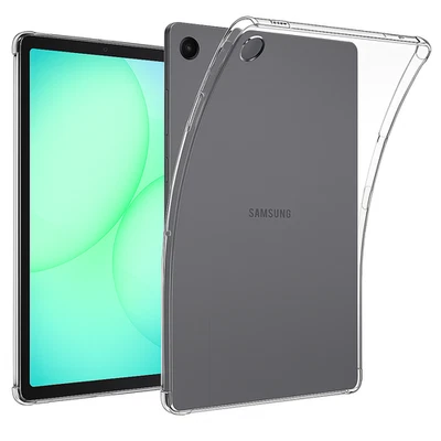 For Samsung Galaxy A11/A11 Plus 2025, A9 Tablet Clear Bumper Silicone Case Cover