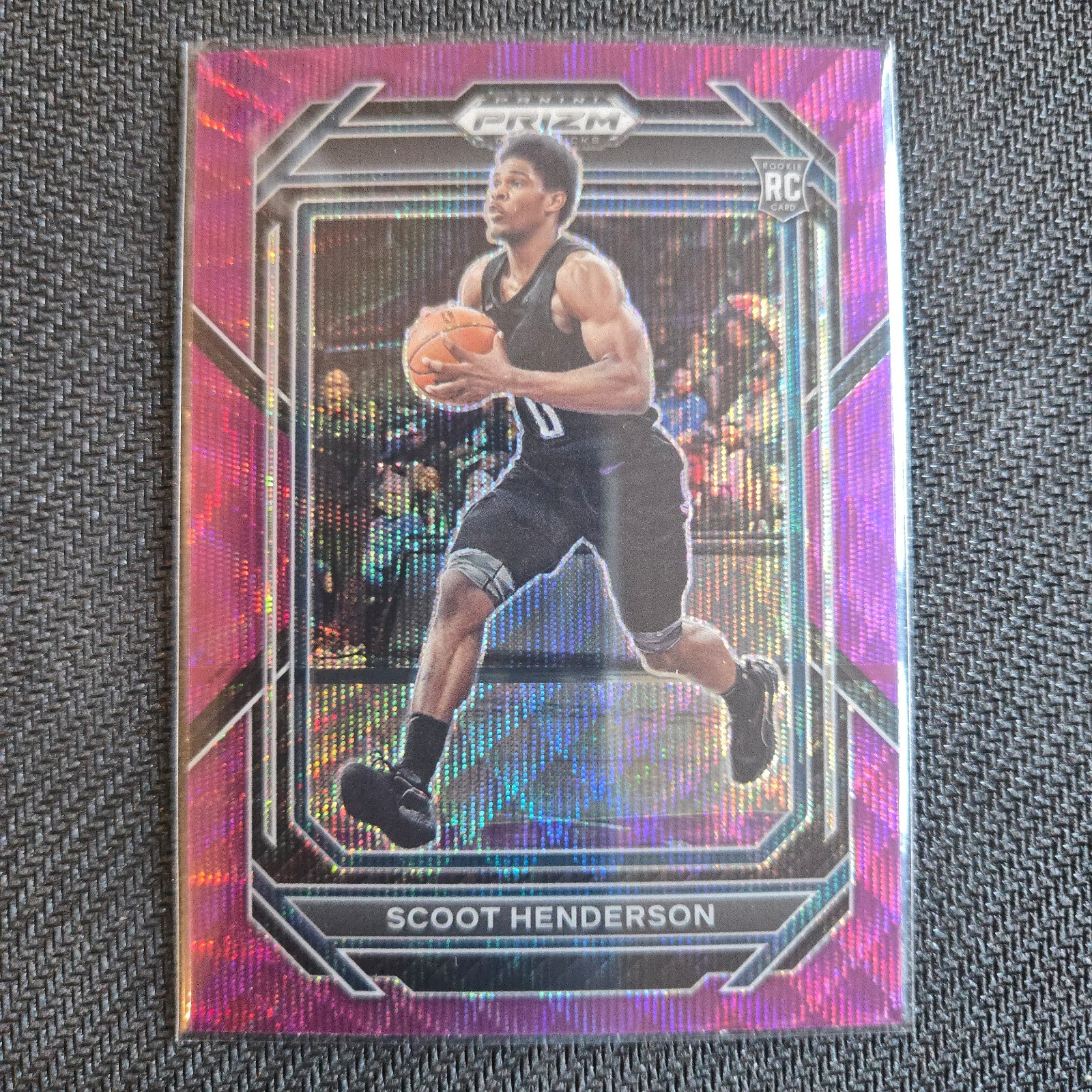 2023 Panini Prizm Draft Picks - Scoot Henderson #24 Purple Wave (RC)