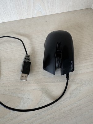 Corsair Harpoon RGB Gaming Maus, 6000 DPI, Schwarz, Gebraucht