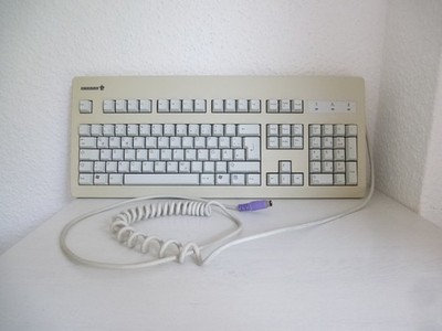VINTAGE CHERRY PS/2 TASTATUR G80-3000LPMDE-0 / 01 MX 3000M DEUTSCH QWERTZ