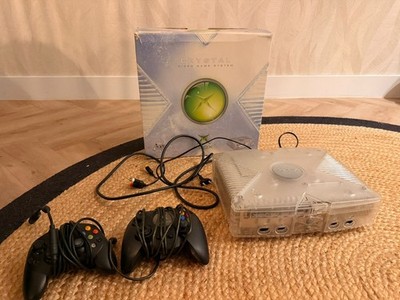 Microsoft XBOX Crystal Clear Console rare Collectors Item  Original Box OVP