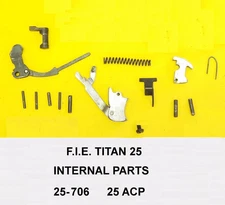 FIE Titan 25 INTERNAL PARTS- Tanfoglio GT 27- Excam .25   25-706