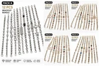 12 x Mixed Ladies Bracelets Crystal Charm Fashion Jewellery Gift Bundle