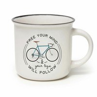 Legami Cup-Puccino Mug Bike Lover Kaffeetasse Tasse Becher New Bone China 350 Ml
