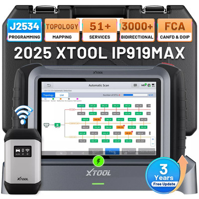 XTOOL IP919 MAX Auslesegerät KFZ OBD2 Diagnosegerät ALLE SYSTEM J2534 ECU Coding