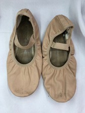 Dance Pre-Owned Ballet Shoes Capezio Adult 10M Leather Single Strap Full Sole