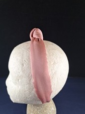 Vtg 1990's Pink Retro Style Dress Headband Punk Boho Fancy Look 19-A