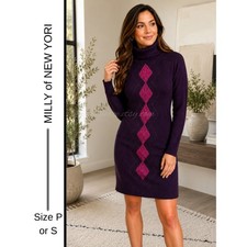 MSRP: $395 | ✨ Original Milly 100% Wool Embroidered Sweater Dress | Size S ✨