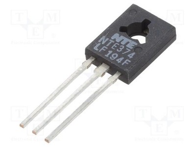 Transistor: PNP TO126 NTE374 PNP THT-Transistoren 1,5A 160V 1W bipolar