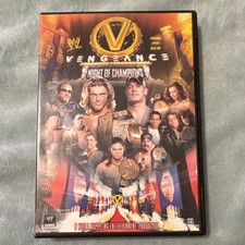 WWE Vengeance Night of Champions Standard Edition DVD Movie Tall Case NTSC