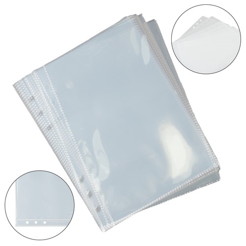 A5 Binder Sleeves 10 Pack Photocard Refill Inner Cards Clear PP Material - Bild 24 von 54