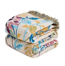 Wzvzss Boho Throw Blanket - 100 Cotton Throw Blankets for Bed Couch, 50"x60"