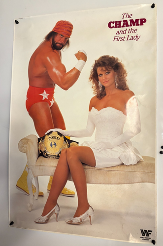 WWF Macho Man Randy Savage Miss Elizabeth The Champ & The First Lady ...