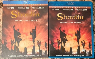 Shaolin (Blu-ray DVD, 2011, 2-Disc Set Collector's Edition w Embossed Slipcover)