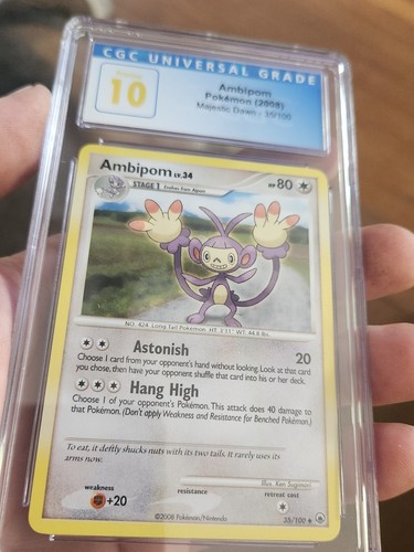 Ambipom graded CGC 10 for sale on eBay
