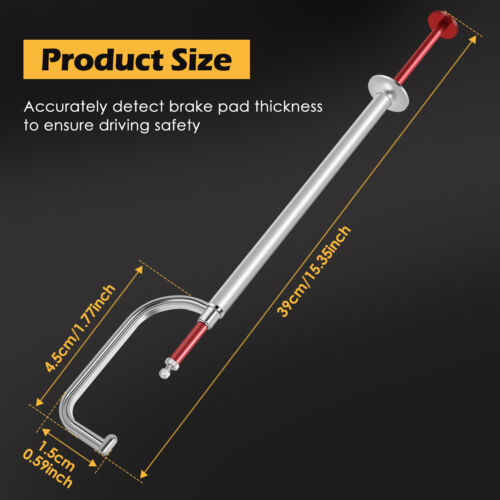 Brake Disc Measuring Tool Aluminum Alloy Brake Disc Measuring Calipers @& - Picture 7 of 12