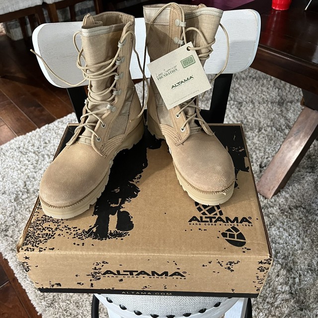 ALTAMA Boot Campaign Desert Tan Army 