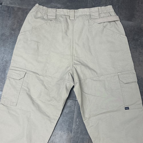Pantalones tácticos 511 para hombre 36 X 29 beige carga utilitaria ropa de trabajo lona Ripstop - Imagen 13 de 15