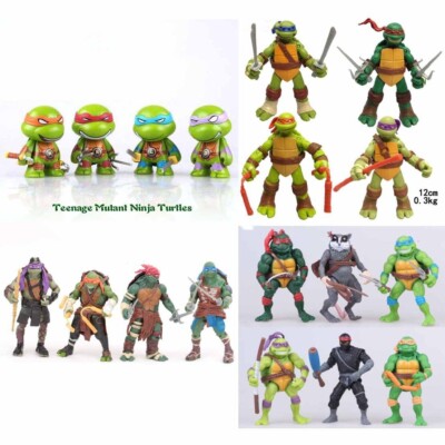 Teenage Mutant Ninja Turtles Classic Collection Tmnt Set of 4