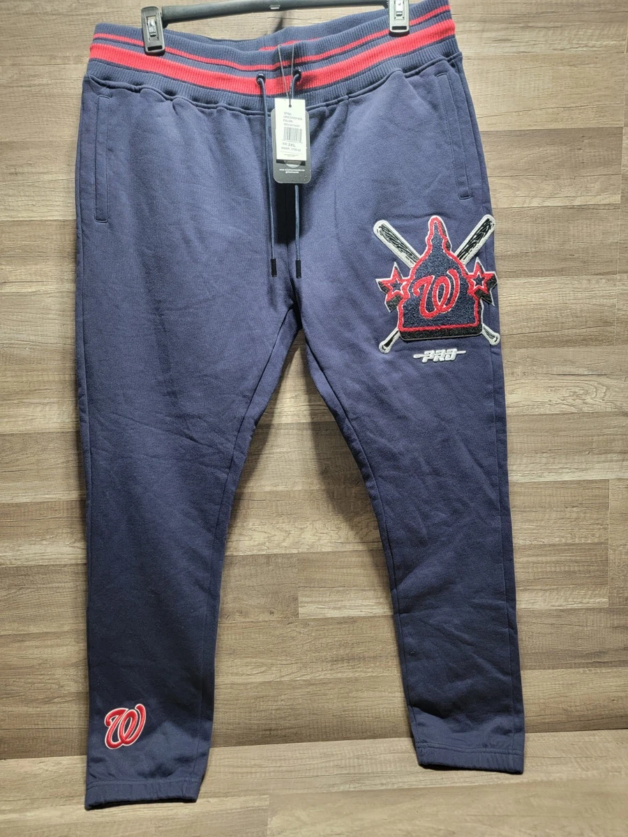 Pantalon De Baseball Majestic – Washington Nationals – Porté En Match – Blanc