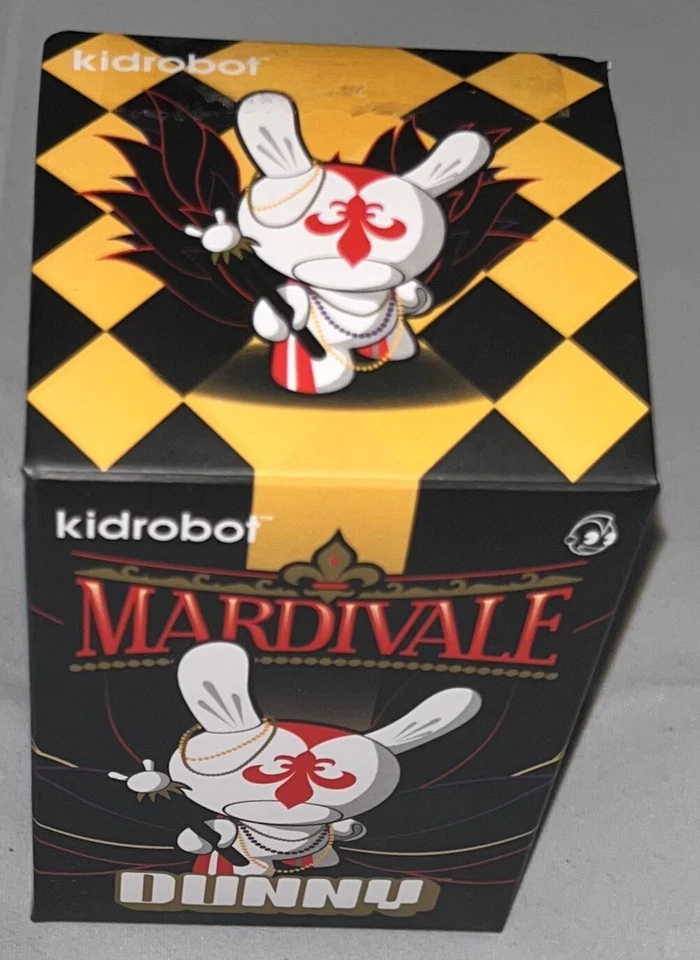 Kidrobot Mardivale Serie 3 KING AB Dunny Andrew Bell Vinilo Figura Escriba R2 Foto 3 de 4