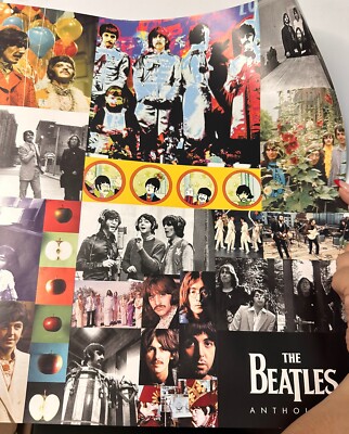 The Beatles anthology book promo poster Original Packaging, Extra