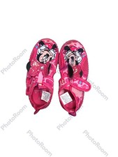 Minnie Kids Shoes Pink Color Size 7-8 Excellent Condition