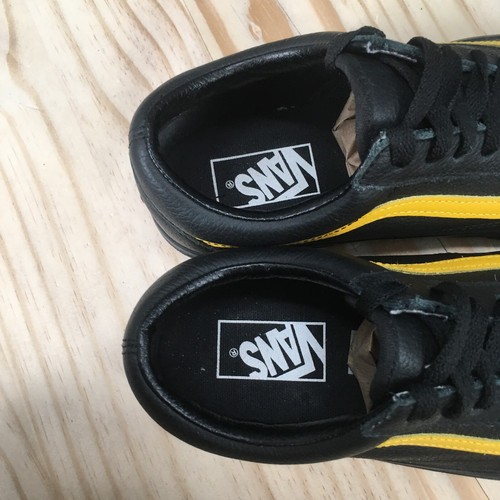 Vans Schuhe Herren 6 Damen 7,5 Old Skool Skateboarding schwarz Leder Schnürschuhe - Bild 13 von 16