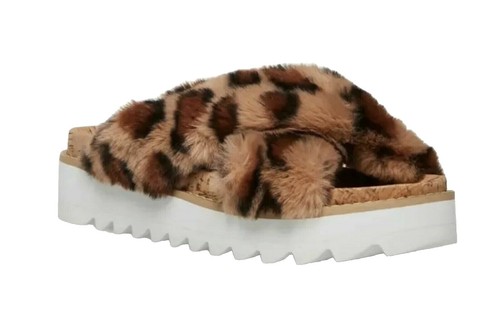 Marni Leopard print faux fur slide size EU 45 / US 12 Men display picture 1