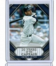 2020 Topps #YOC-96 Derek Jeter YANKEES HOF 20 YEARS OF THE CAPTAIN Insert