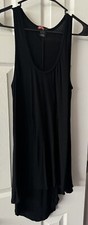 🌺🌺21 Vintage Black Tunic Sundress Dress Size Large🌺🌺