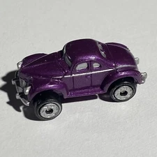 Rare Micro Machines 1940 Ford Coupe Vintage Galoob Purple