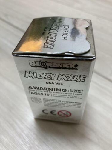 Bearbrick Mickey Mouse 100% USA Joyrich Medicom Toy Figure Popular Product  | eBay