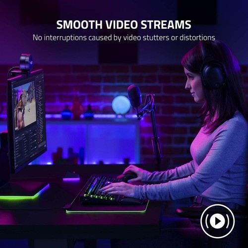 * Razer Kiyo Pro Webcam Streaming Broadcasting Microphone 2MP 1080p 60 FPS HDR - Afbeelding 3 van 4