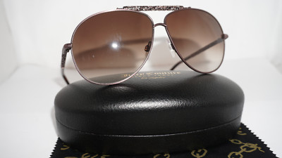 Juicy Couture Copper Sunglasses JUICY COUTURE Womens Copper Brown Round Teardrop SUNGLASSES  main image 2