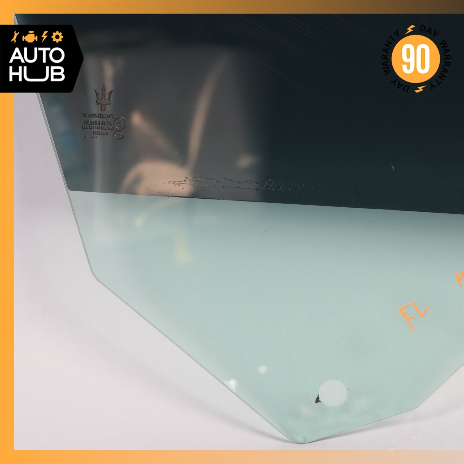 08-19 Maserati GranTurismo M145 Door Window Glass Front Left Driver Side OEM 61k