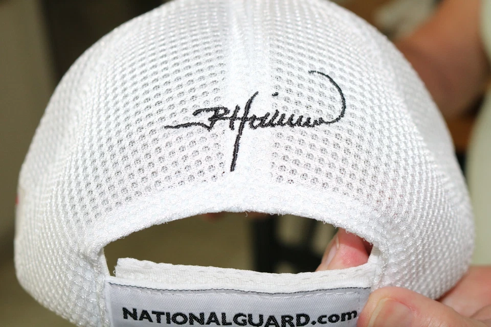 Autographed JR Hildebrand Hat National Guard Indy Car Racing Hat Indy 500 - Image 4 of 4
