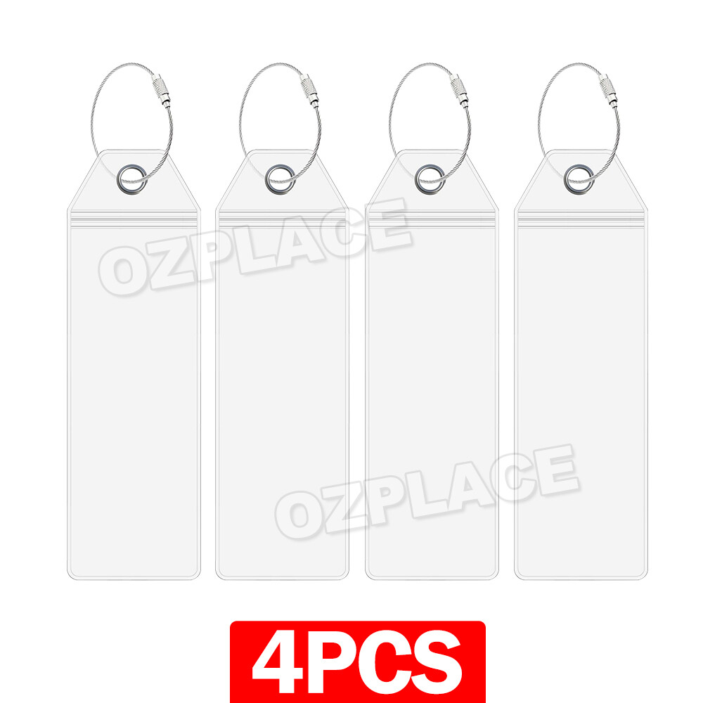 8PC Cruise Ship LUGGAGE TAG HOLDERs Suits Royal Caribbean, Cunard and Celebrity eBay