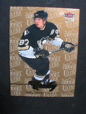 VERY RARE ! 07-08 FLEER ULTRA GOLD MEDALLION VERSION SIDNEY CROSBY !! SP