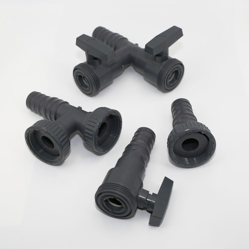 HAF® 3 Wege Solarweiche 4-teilig Bypass für Pool Pumpe Solar Heizung Wärmepumpe - Bild 3 von 7