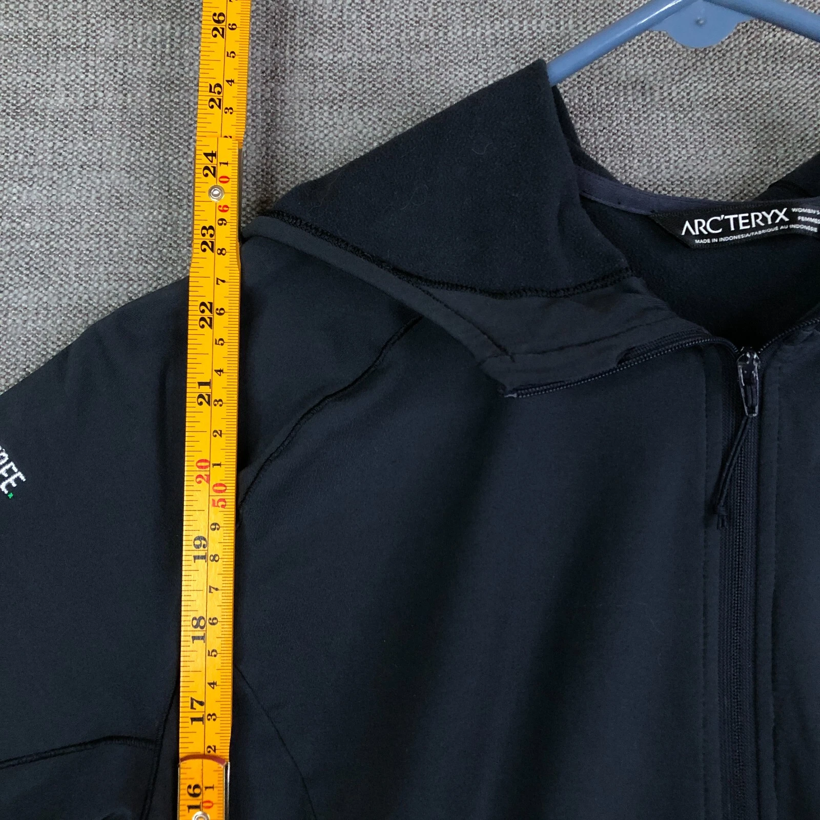 arcteryx adahy full zip hooded logo jacket