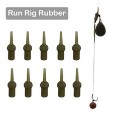 10pcs Carp Fishing Accessories Rubber Sleeves For Carp Fihsing Terminal Tackle