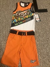 ENYCE 2 Piece Boys Short Set With Tank Top Size 4