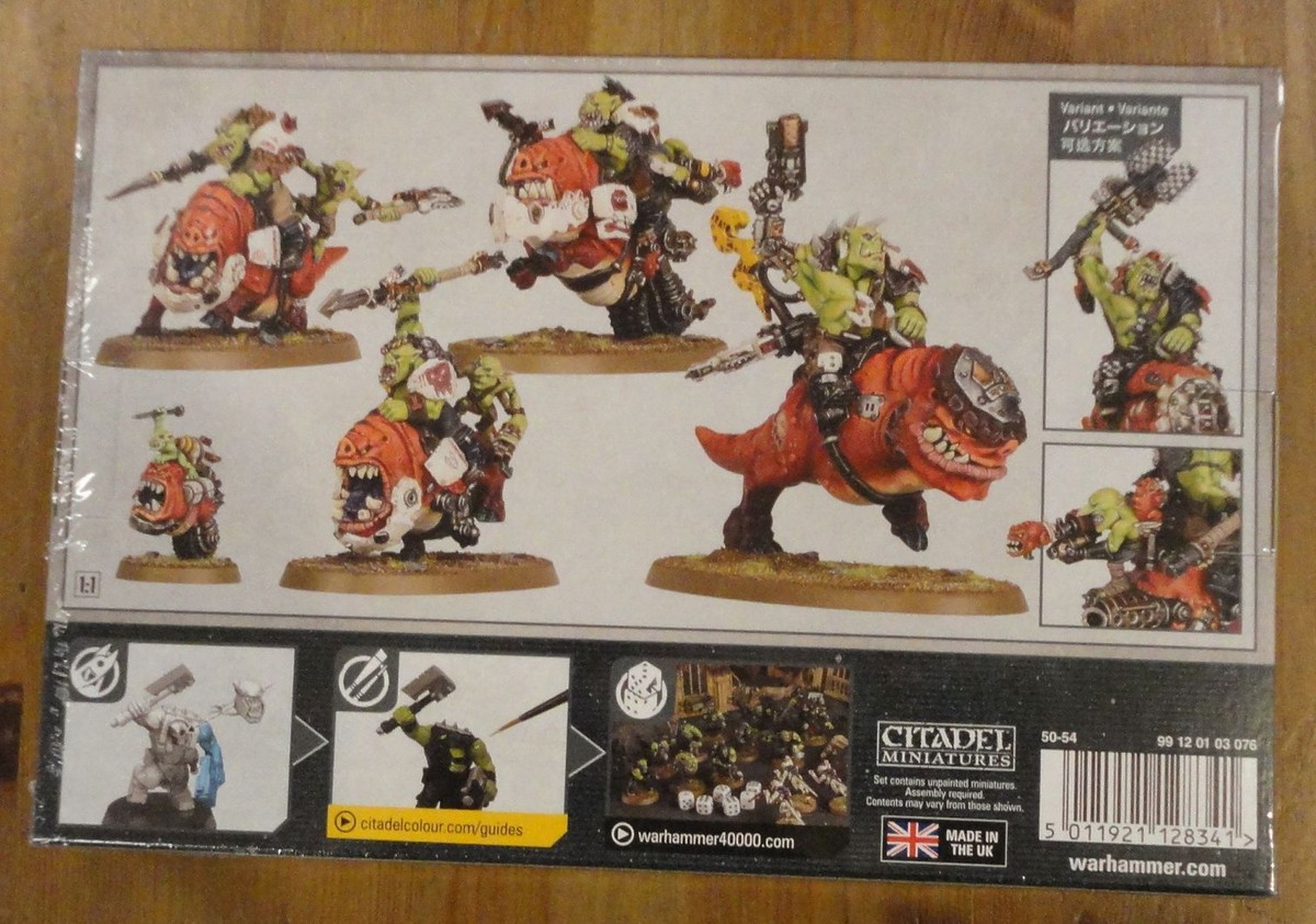 Warhammer 40.000 – Orks: Squighog Boyz – Miniaturas Para Juego De Guerra, Fáciles De Montar Y Pintar, Calidad Games Workshop